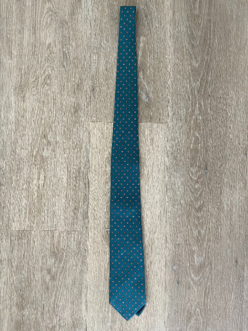 GANT Blue patterned Silk Men's Necktie 3'' Formal
